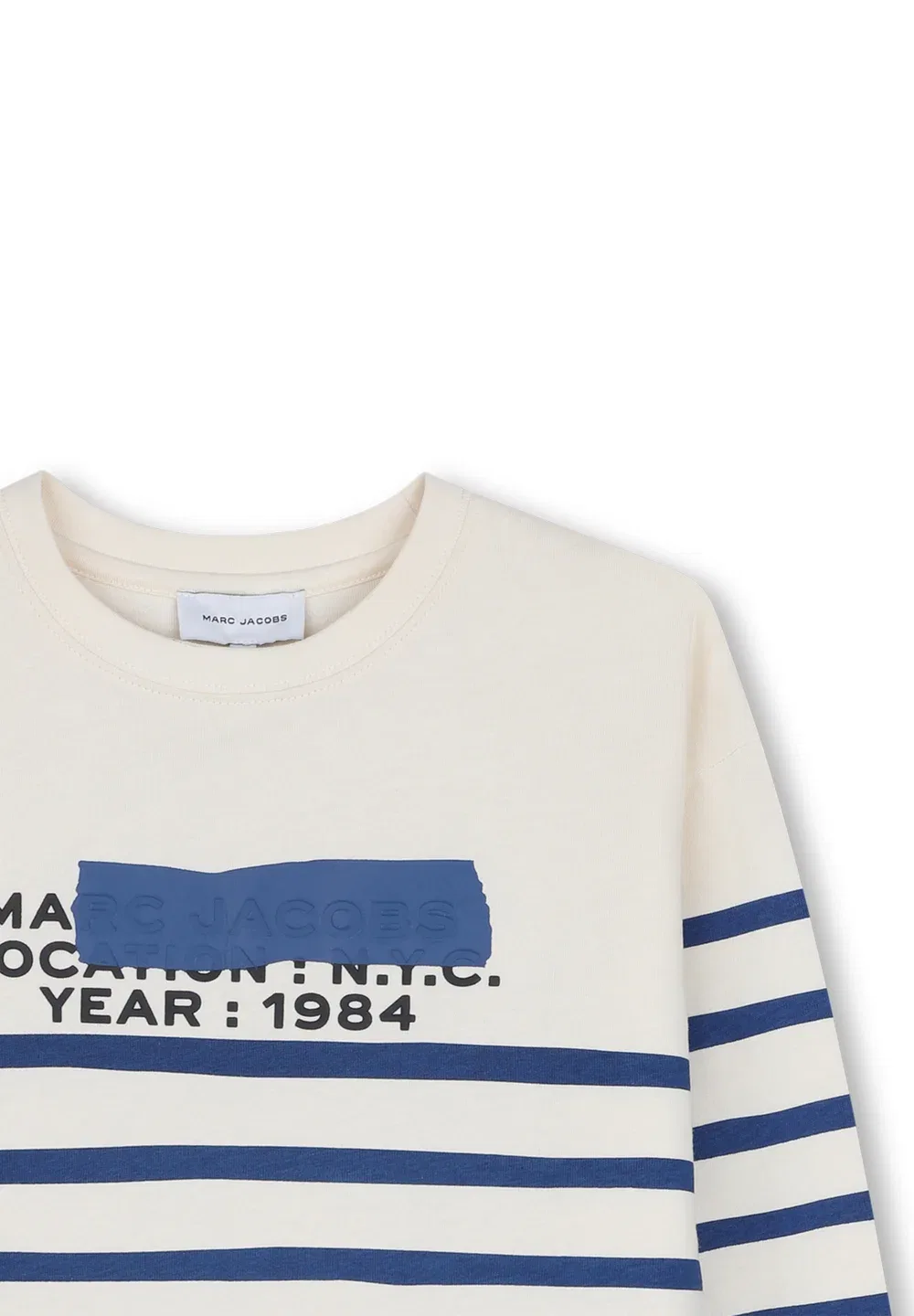 Tee-Shirt manches longues - футболка с длинными рукавами Marc Jacobs Kids, Craie — фото 3