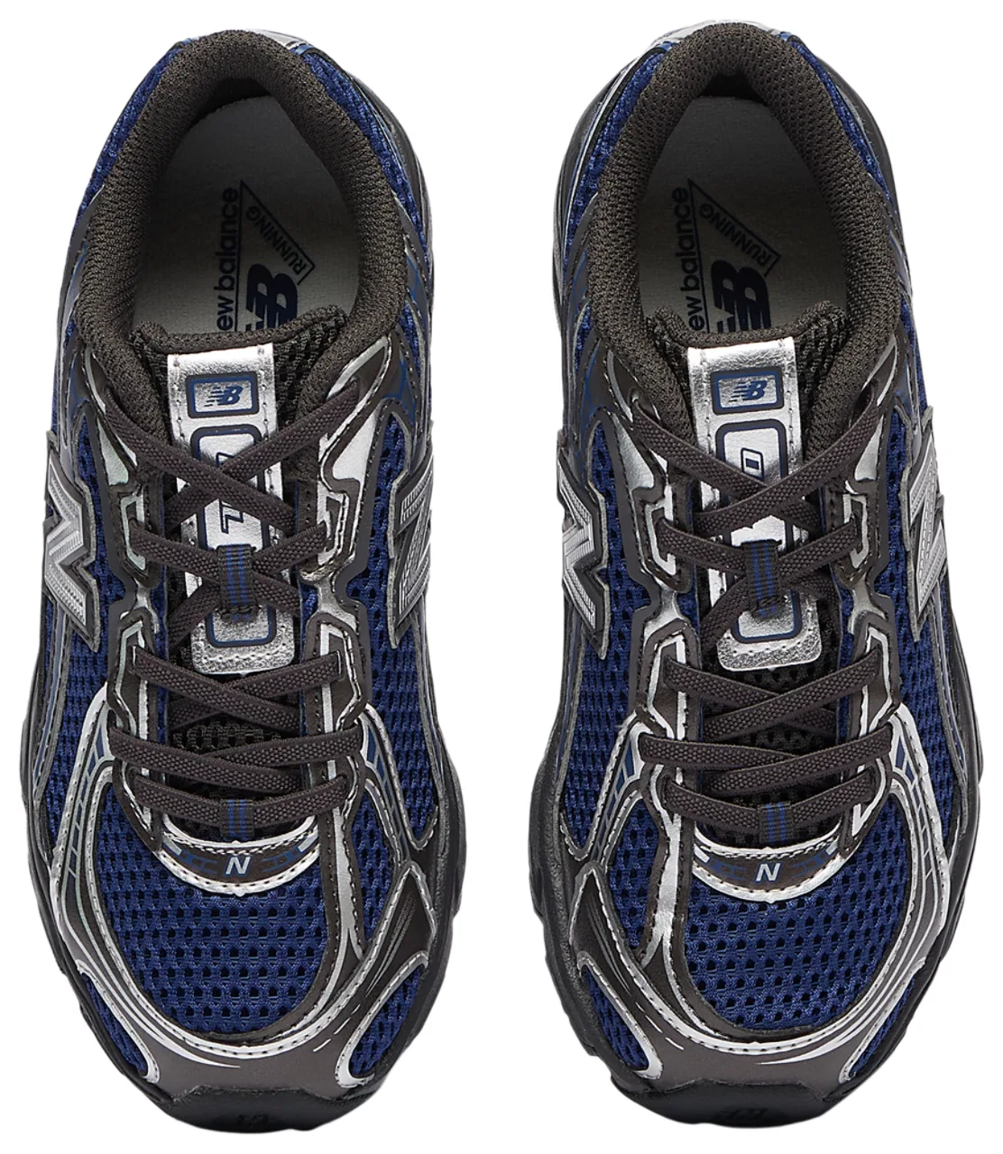 Кроссовки для мальчиков 740 New Balance, цвет Black/Silver/Blue — фото 4