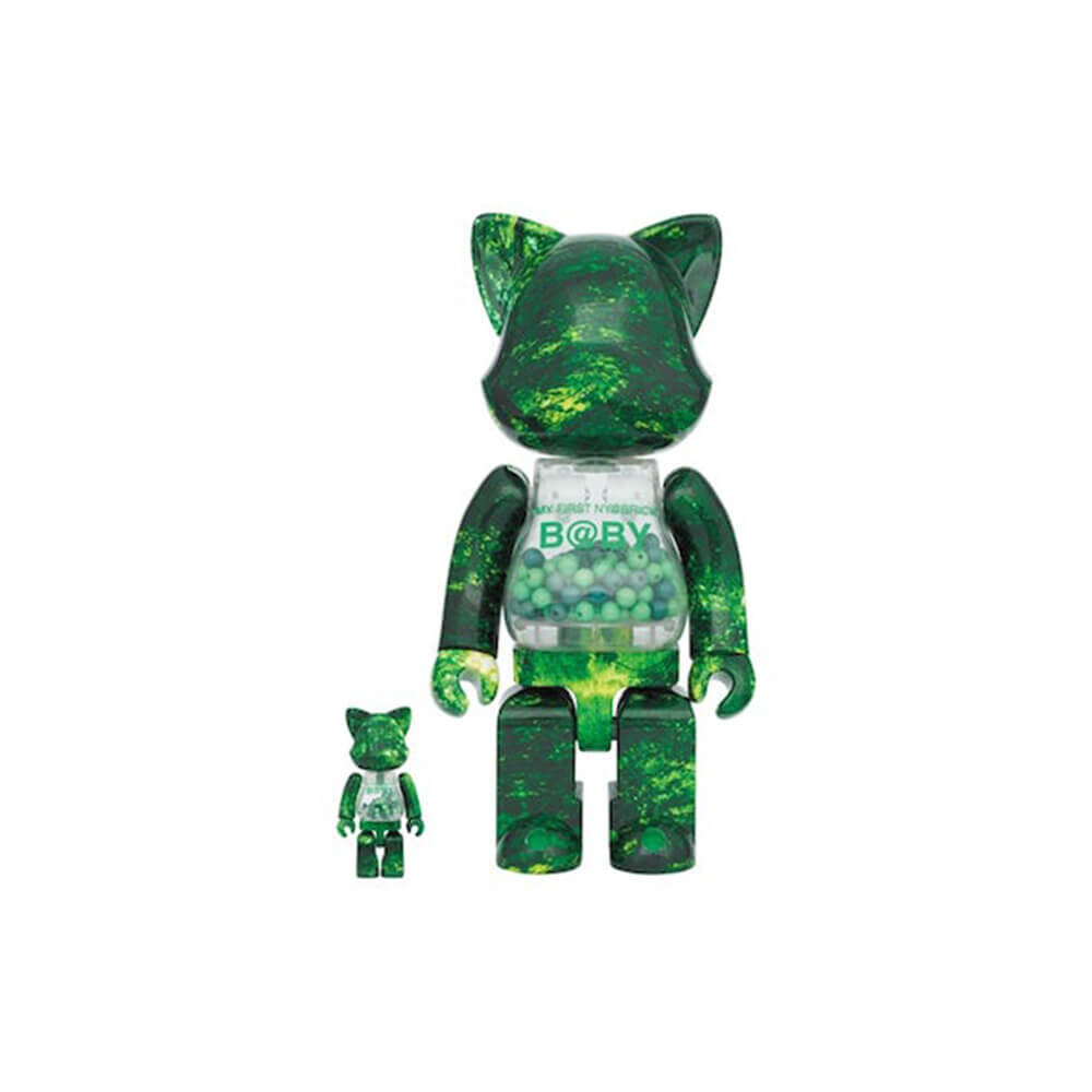 

Фигурка Bearbrick My First Nyabrick Baby 100% & 400% Set, зеленый