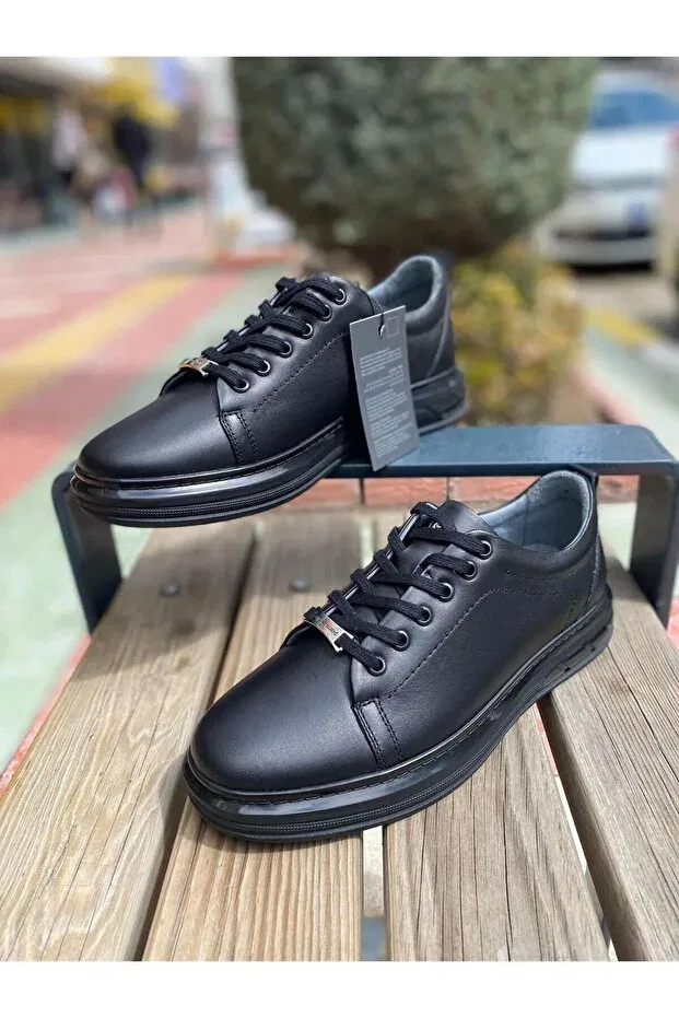 Мужские классические туфли с плоским ходом Pierre Cardin, Black — фото 4