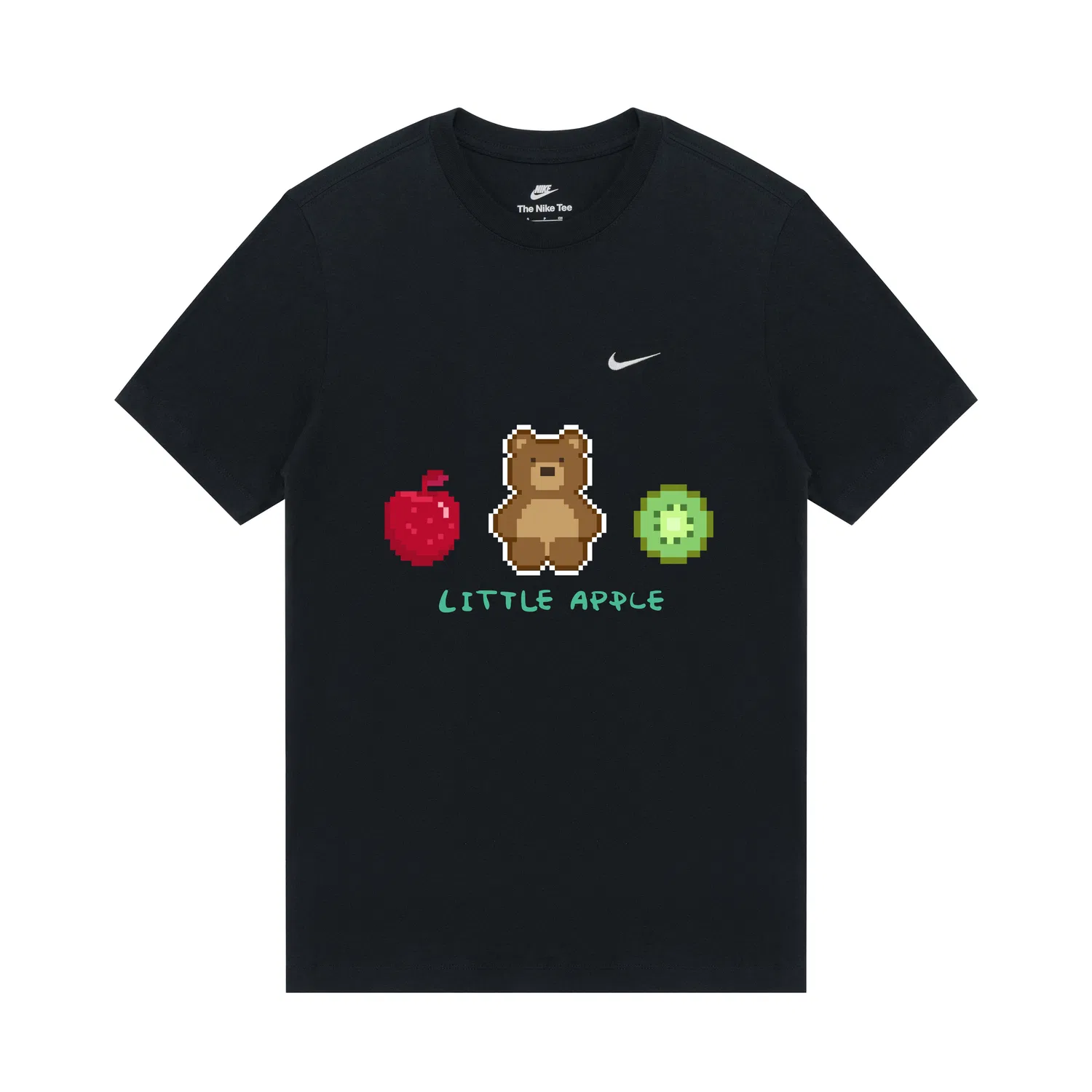 Детская футболка с принтом Black Nike