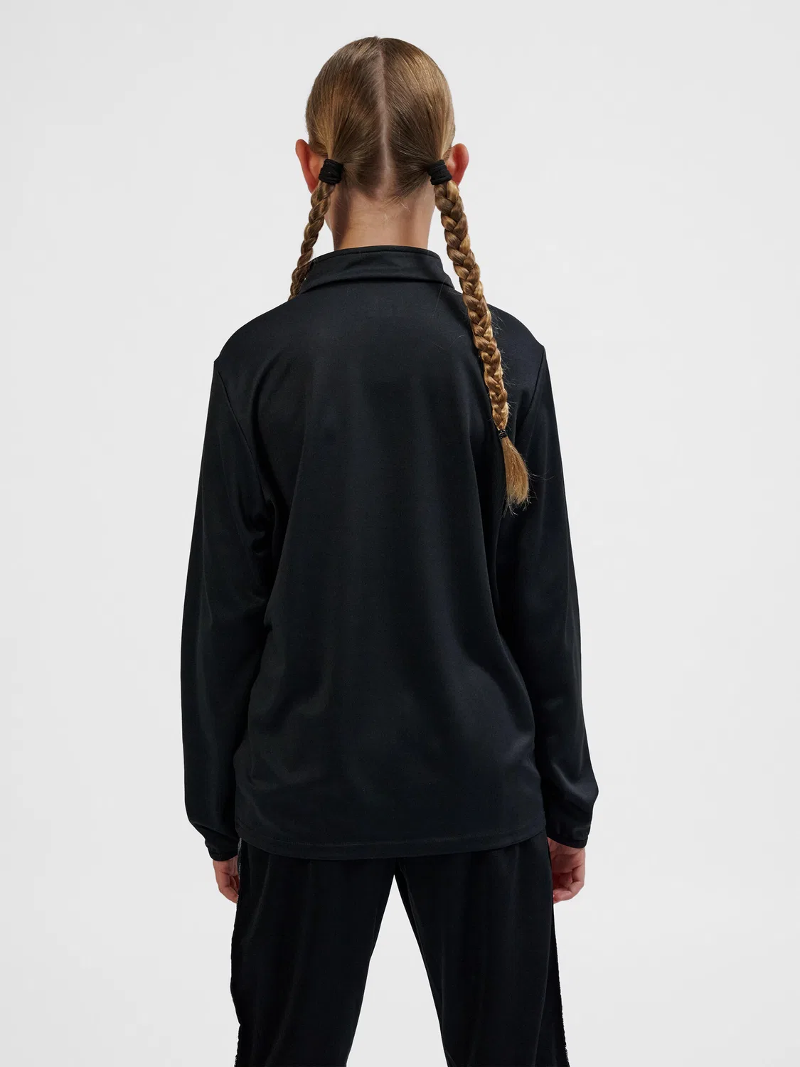 Детская куртка с полузастежкой Hummel, Черный — фото 3