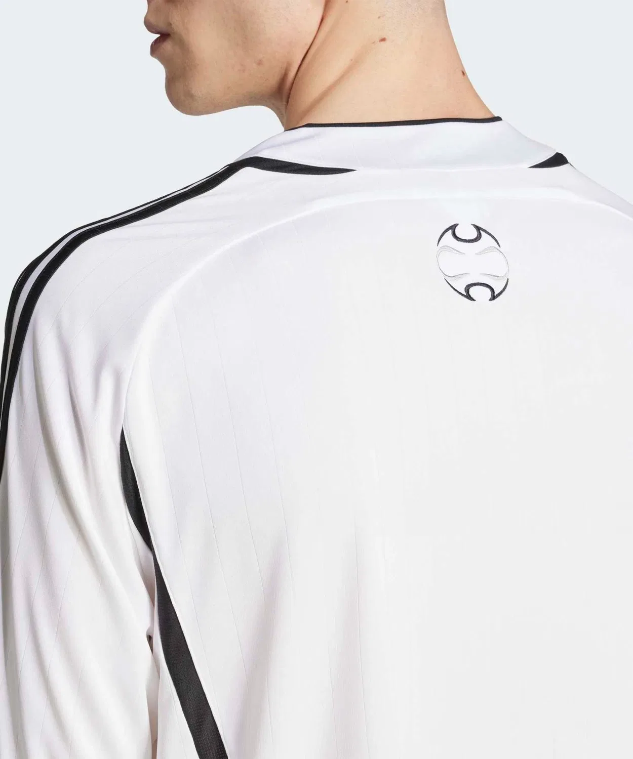 Мужская футболка с длинным рукавомTeamgeist Adicolor Adidas, Белый — фото 4