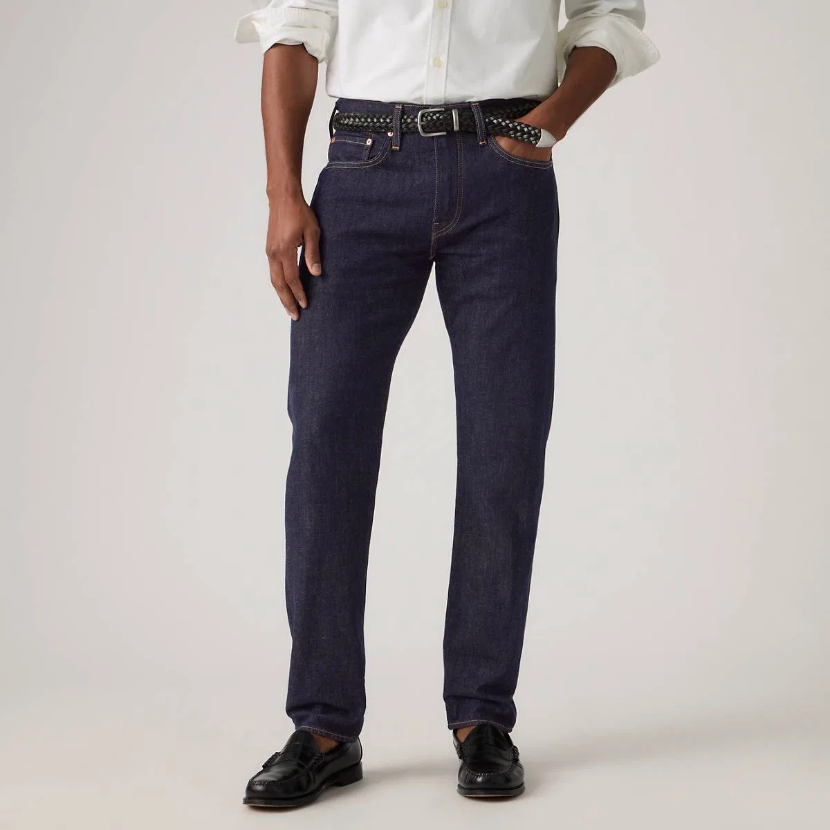 Мужские джинсы 502 зауженного кроя Levi's, Sta-Dark - Dark Wash — фото 2