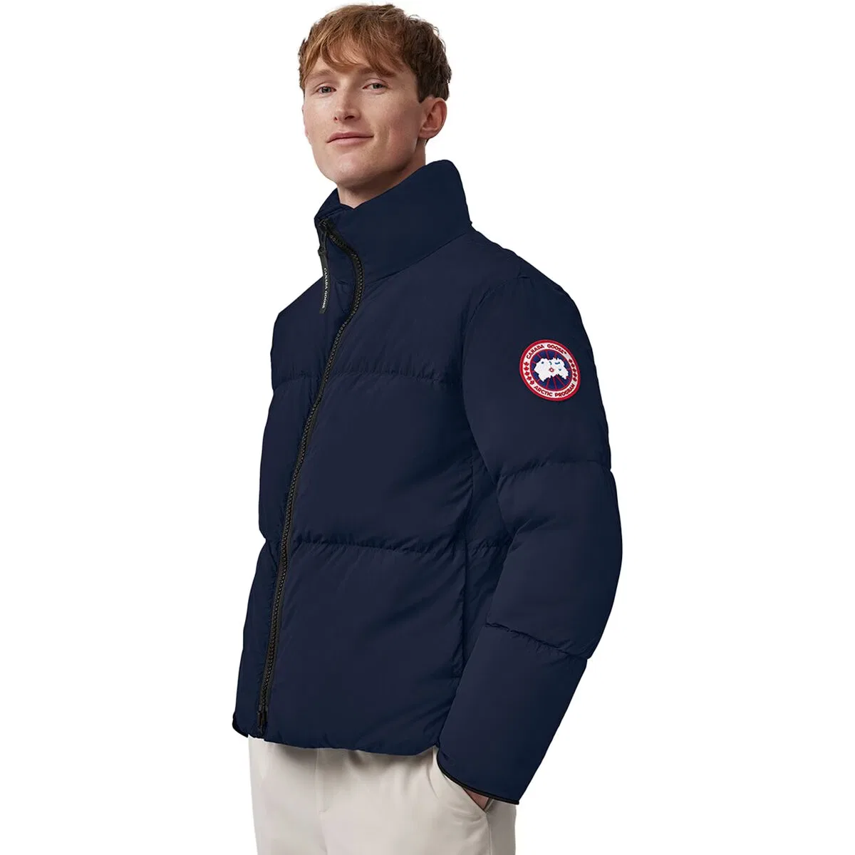 Мужская куртка-пуховик с наполнителем 750 fill Lawrence Canada Goose, Atlantic Navy