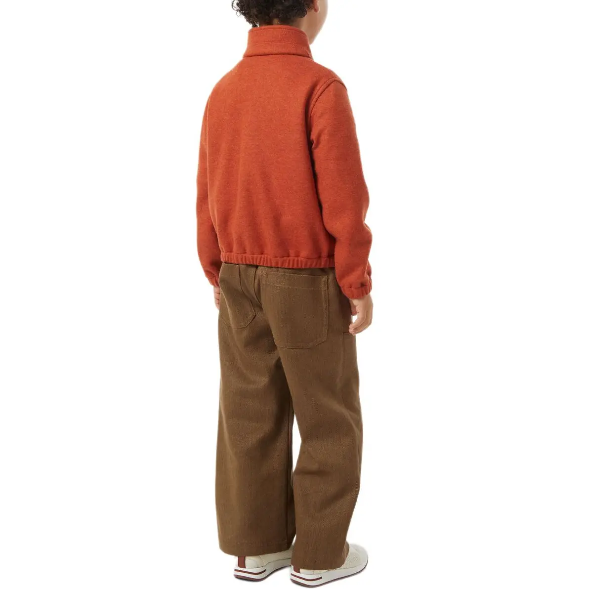Куртка SS26 Kids' Loro Piana, carrot butter mixed color — фото 4