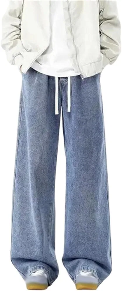 Джинсы свободные, Streetwear, Retro, 60