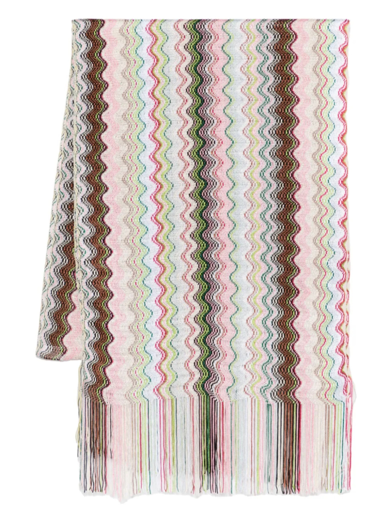 

Шарф Missoni с волнистым узором, розовый
