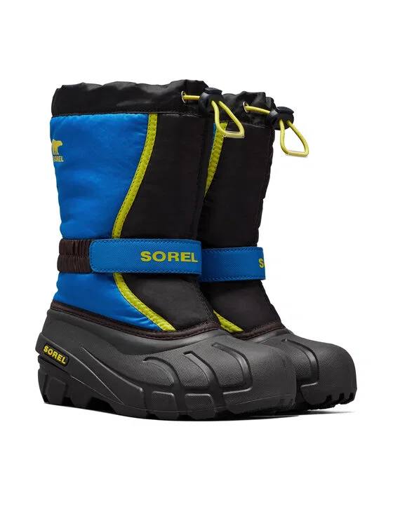 Сноубутсы Childrens Flurry Boot Sorel, мультиколор — фото 2
