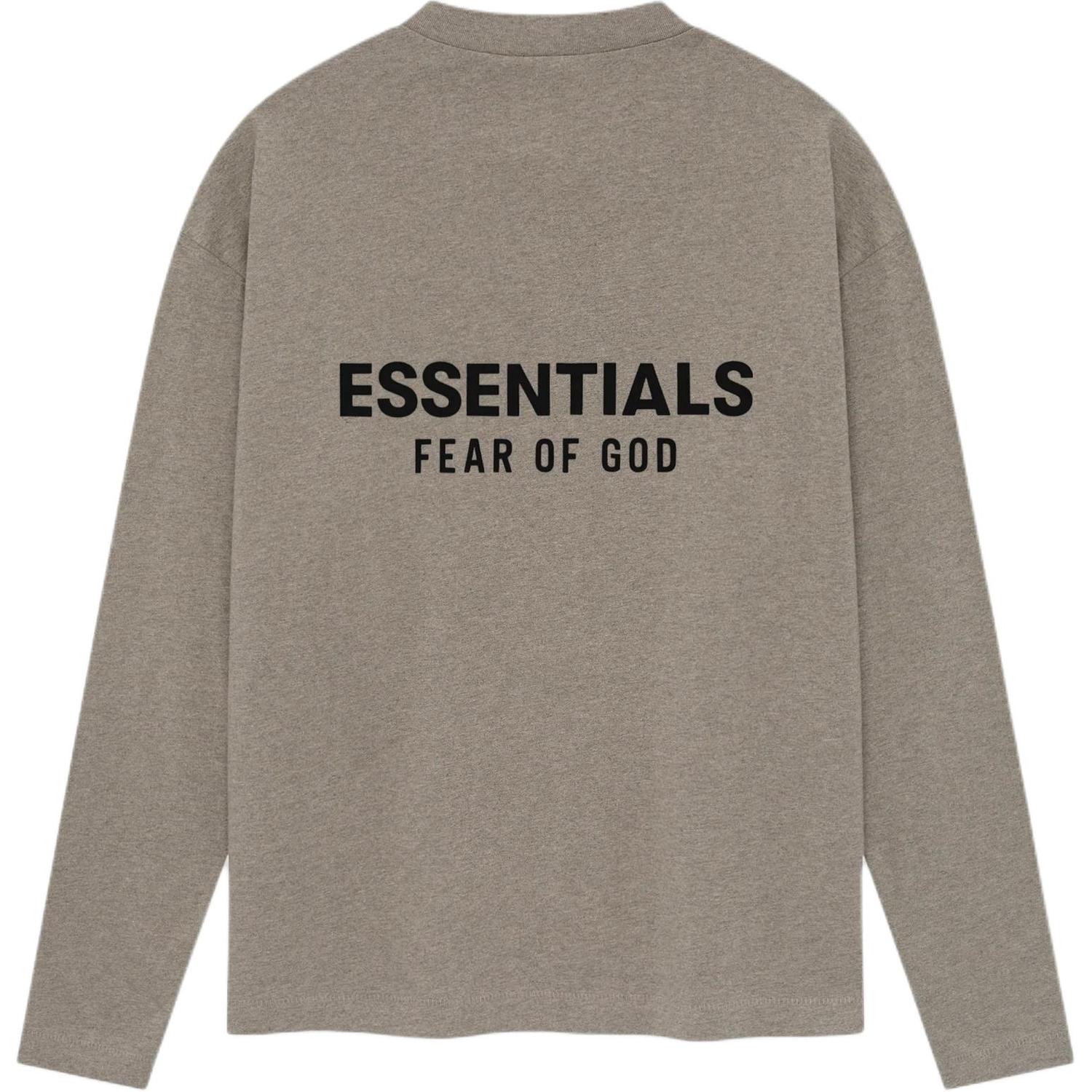 

Классическая футболка с длинными рукавами Fear Of God Essentials, коричневый