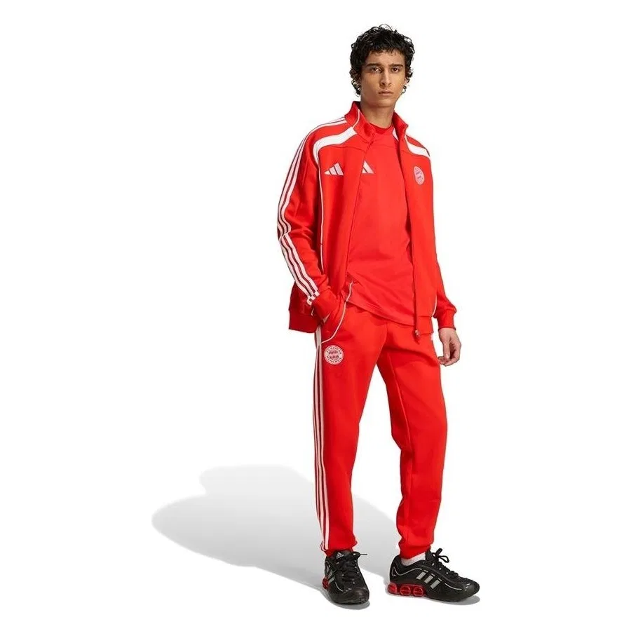 Спортивные брюки с эластичным поясом FCB UBP DKPN adidas, Красный — фото 4