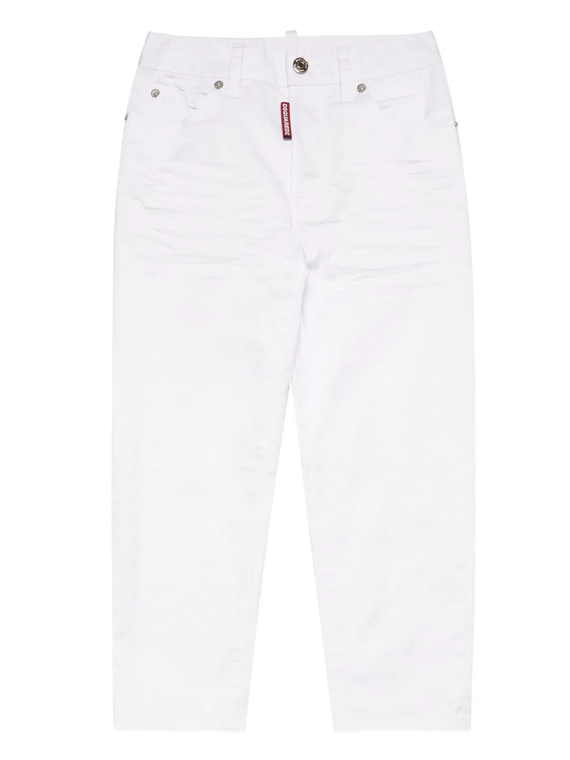 Джинсы с логотипом Boston DSQUARED2, белый