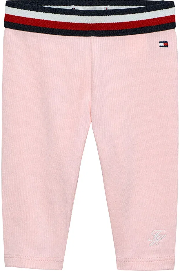 Детские леггинсы для девочек хлопковые Tommy Hilfiger, Pink