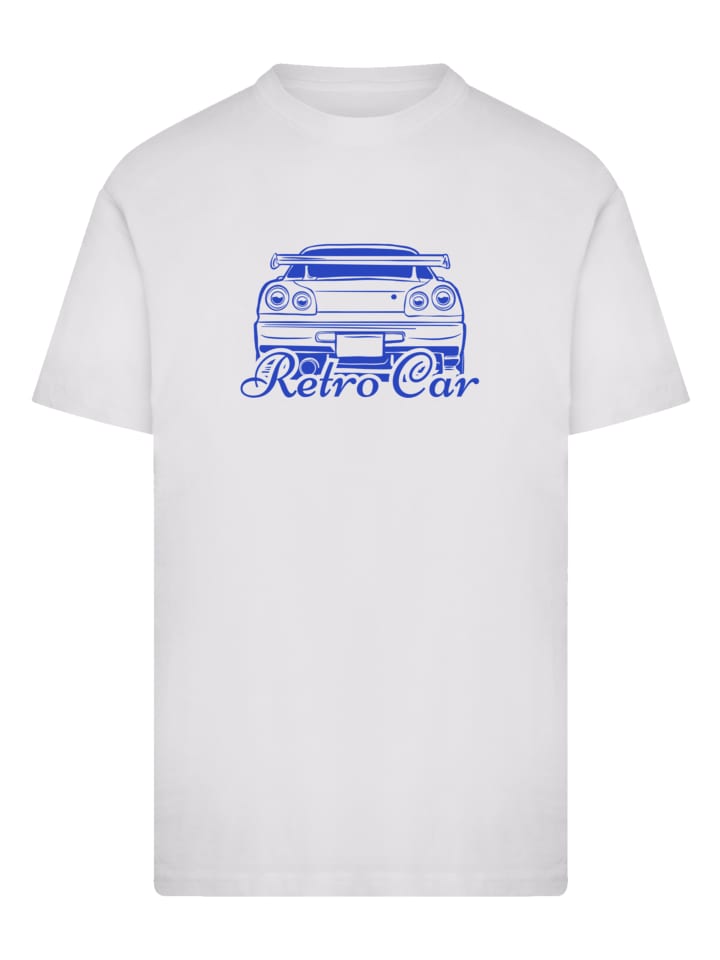 

Футболка в японском уличном стиле с ретро-автомобилями белого цвета F4NT4STIC, Белый, Футболка в японском уличном стиле с ретро-автомобилями белого цвета F4NT4STIC