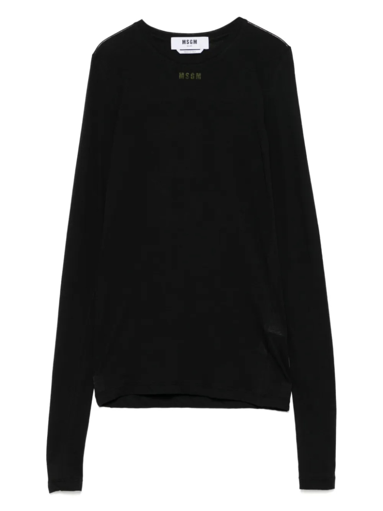 

Футболка с логотипом MSGM, черный