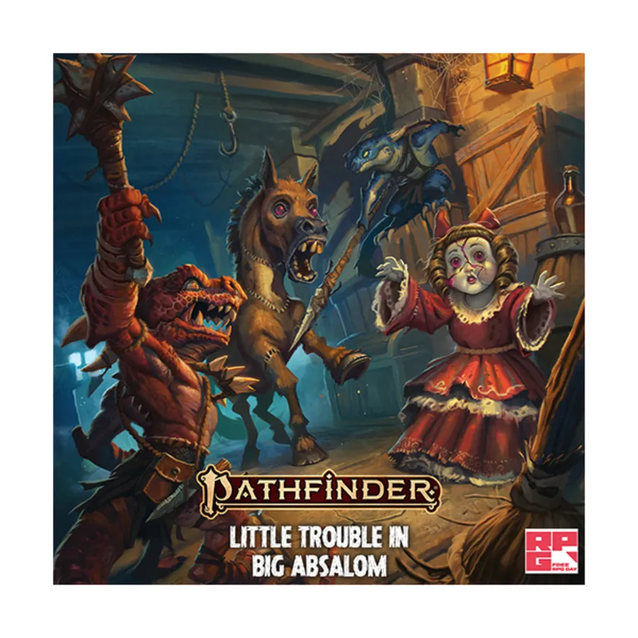 

Модуль Little Trouble in Big Absalom (Free RPG Day 2020), Pathfinder Roleplaying Game (2nd Edition) - Core & Assorted