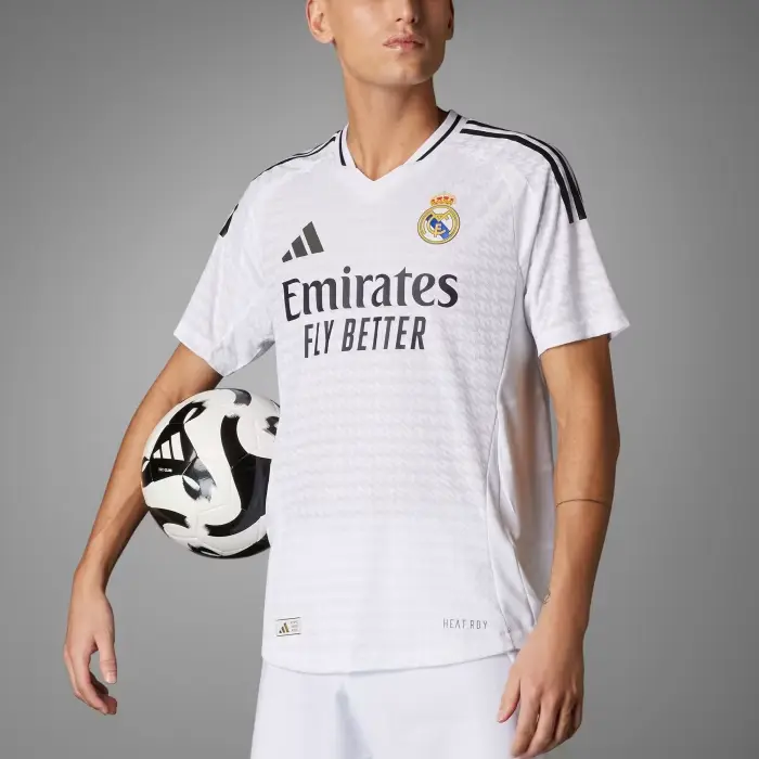 Футболка Real Madrid мужская белая Adidas, белый — фото 3