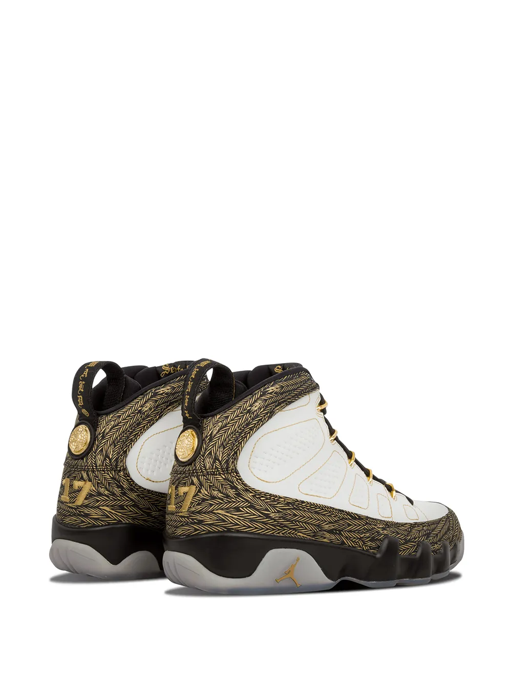 Кроссовки Air  9 Retro DB Jordan, белый — фото 3