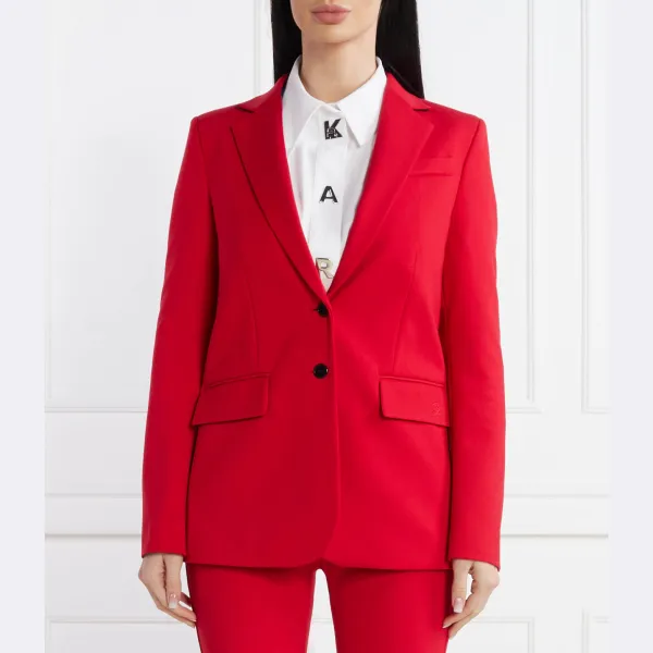 

Блейзер стандартного кроя Karl Lagerfeld, красный
