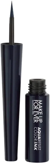 Водостойкая жидкая подводка для глаз Makeup Forever 03 Matte Midnight, 2 мл