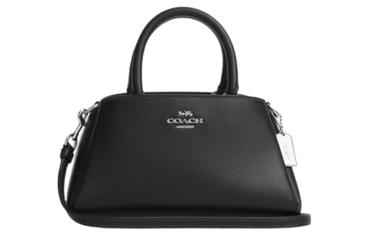 

Сумка через плечо Zuri из коровьей кожи, средний размер, женская, черная COACH