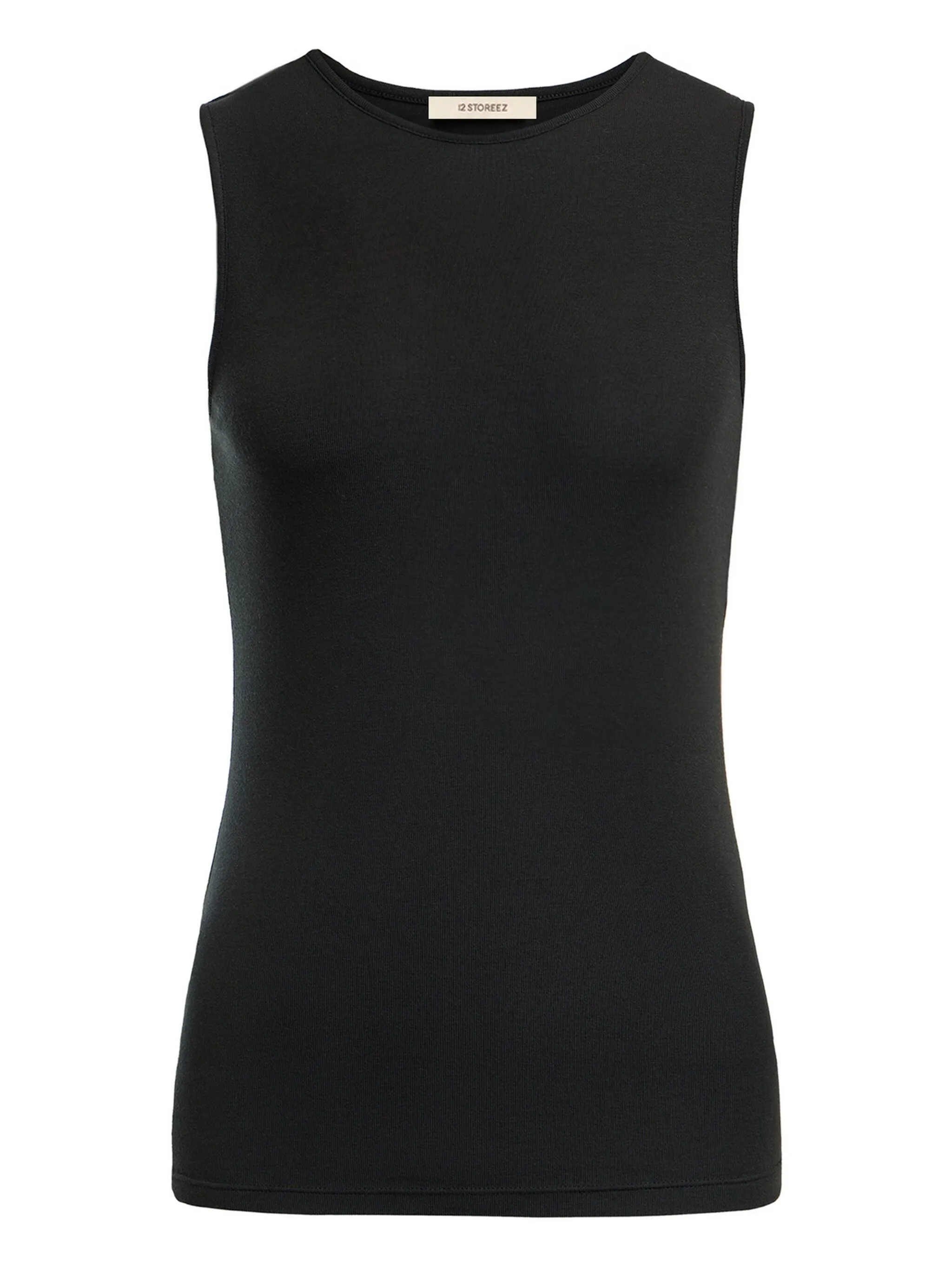 

Топ без рукавов 12 Storeez, черный