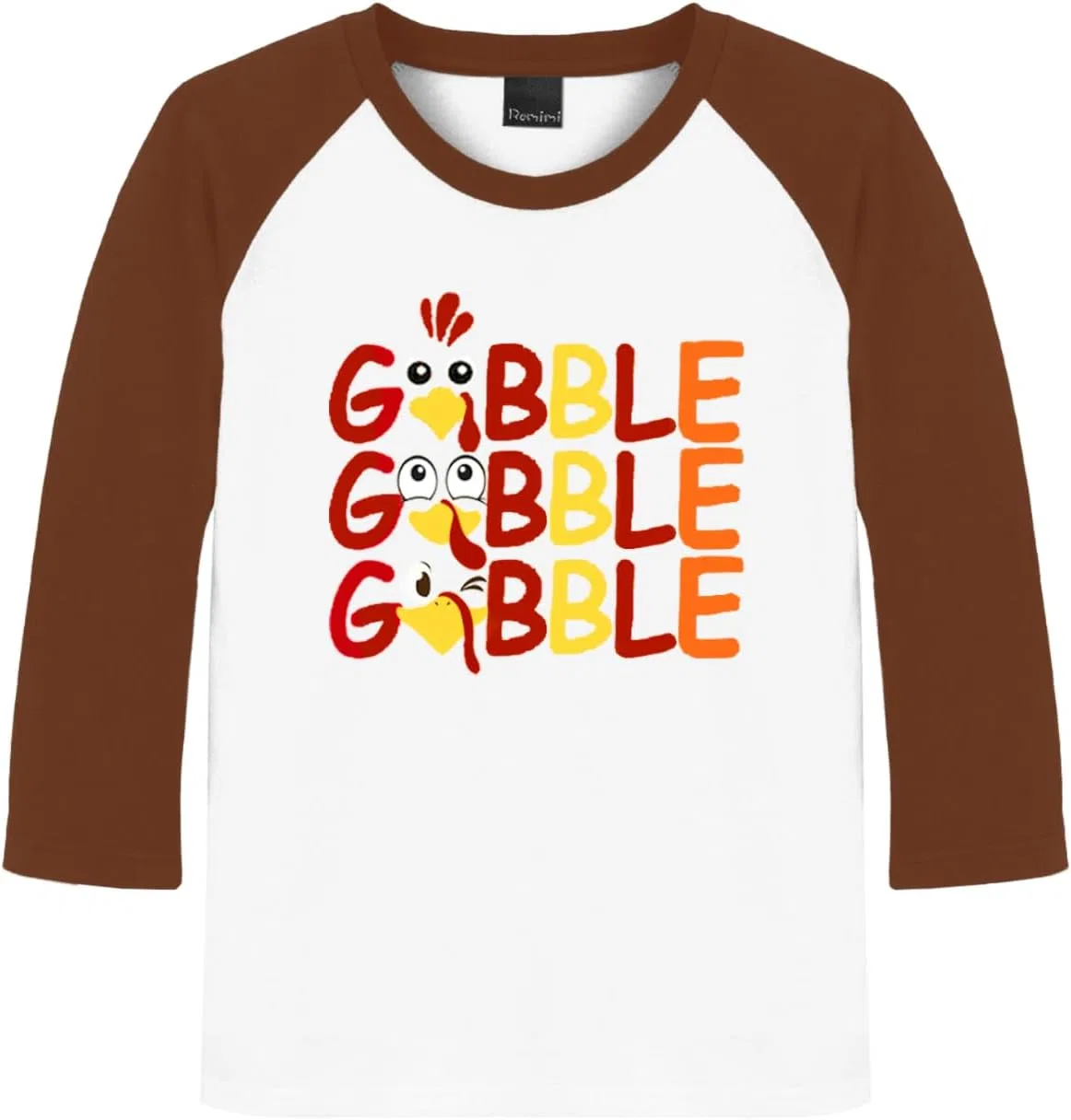 Футболка детская с принтом Remimi, Gobble Gobble