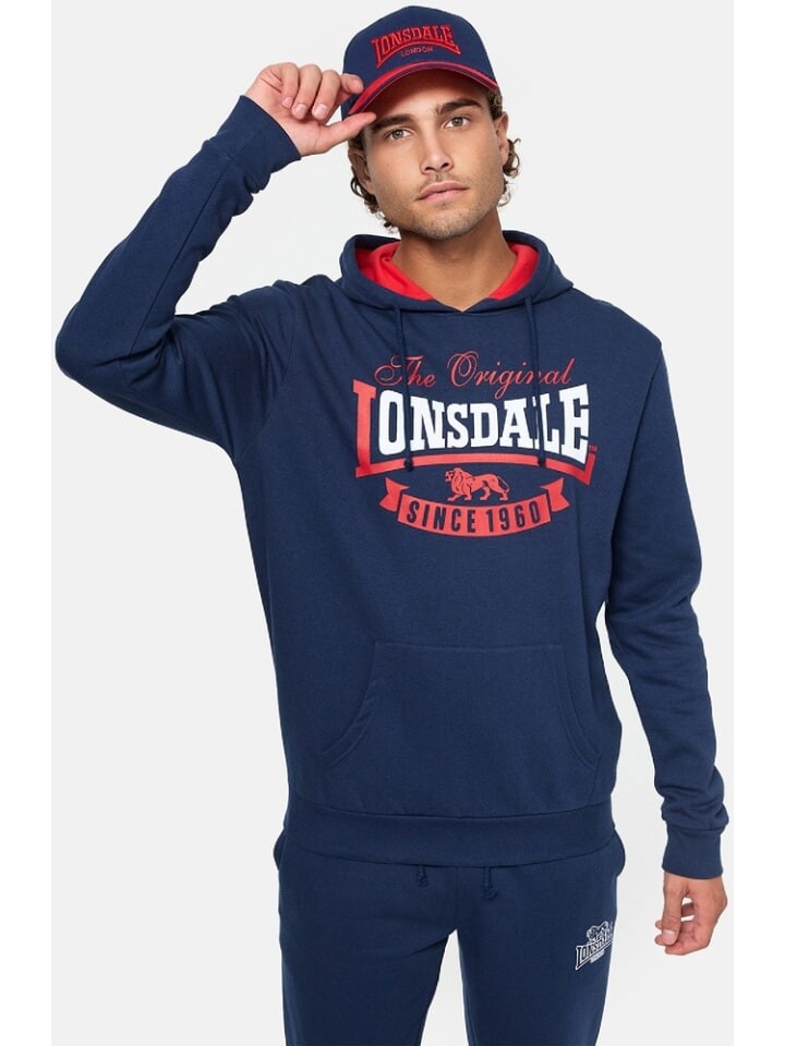 

Худи Lonsdale, синий