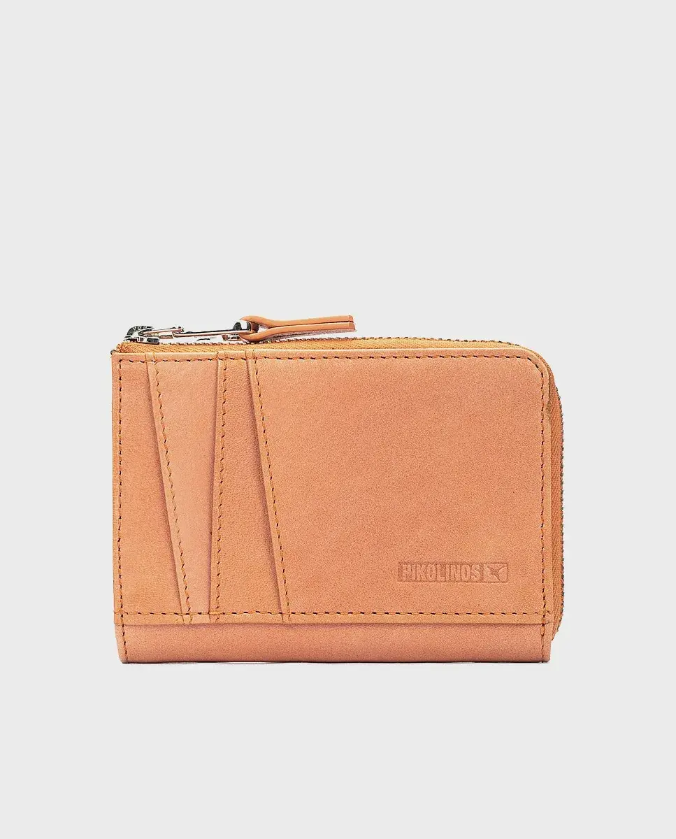 

Женская кожаная сумка на молнии Pikolinos, оранжевый
