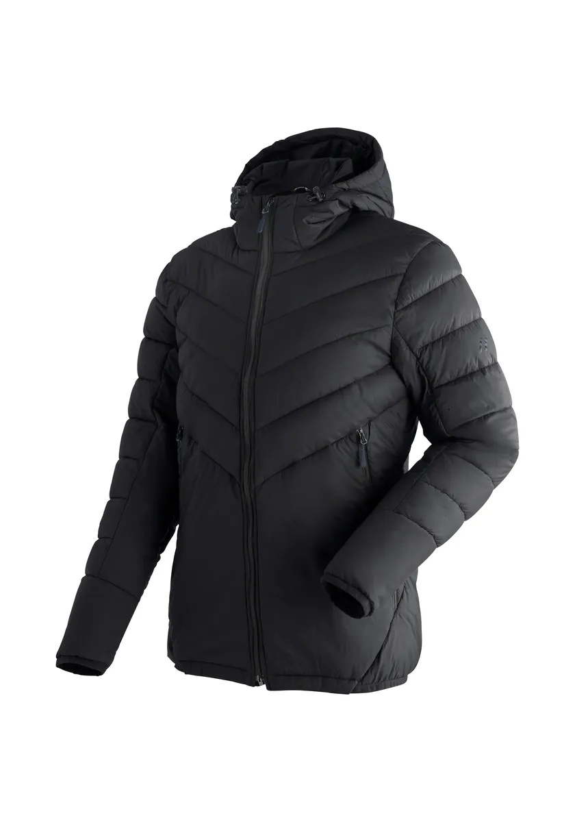 

Maier Sports Outdoor Jacket "Loket M", мужская походная куртка, дышащая куртка с капюшоном, черный