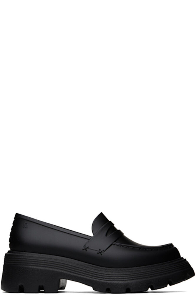 Черные королевские мокасины Melissa