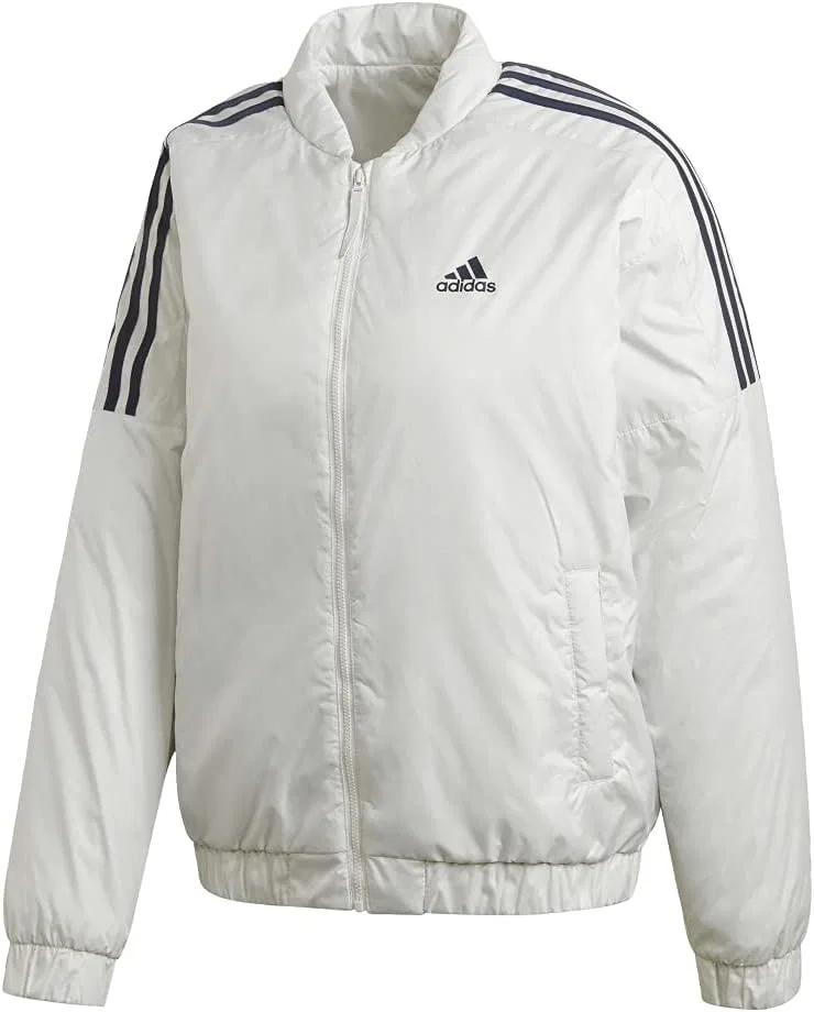 Куртка-бомбер утепленная adidas женская, Orbit Grey