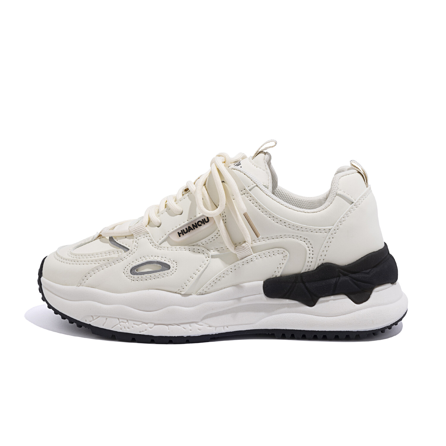 

Кроссовки HUANQIU Chunky Sneakers Women's Low-top, бежевый