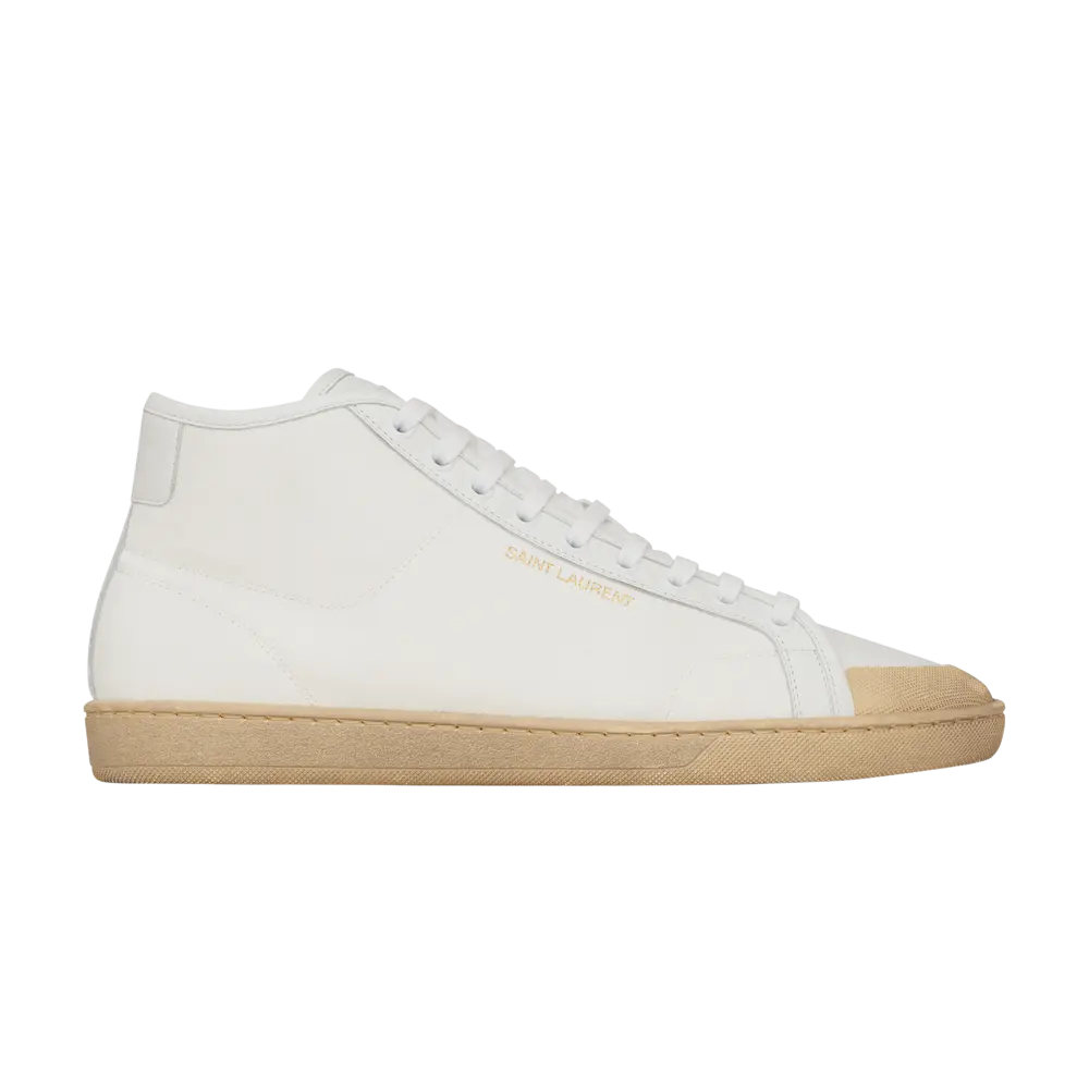 Ботинки Saint Laurent Court Classic SL-36 Mid, белый