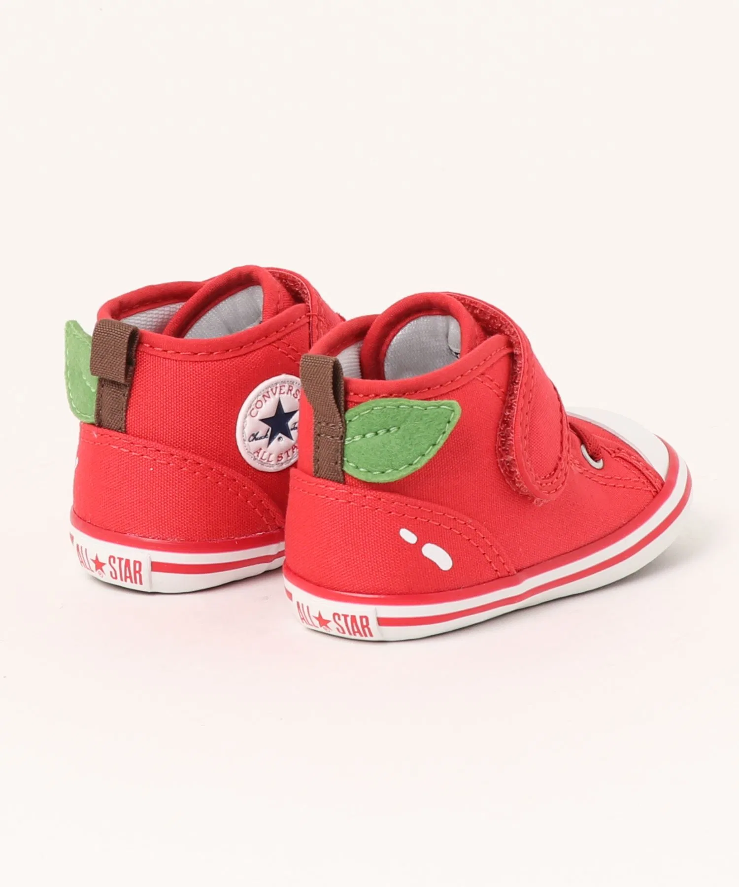 Детские кроссовки Converse Baby All Star N Fruity V-1 зелёные — фото 2