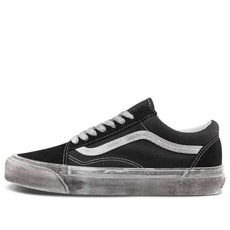 

Кеды Vans OG Old Skool LX 'Stressed - Black White', черный