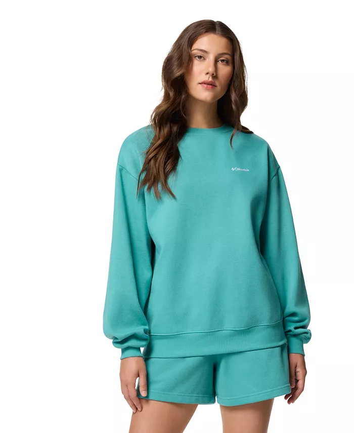 

Женская толстовка Aldermore с круглым вырезом и длинными рукавами, размеры XS–3X Columbia, бирюзовый