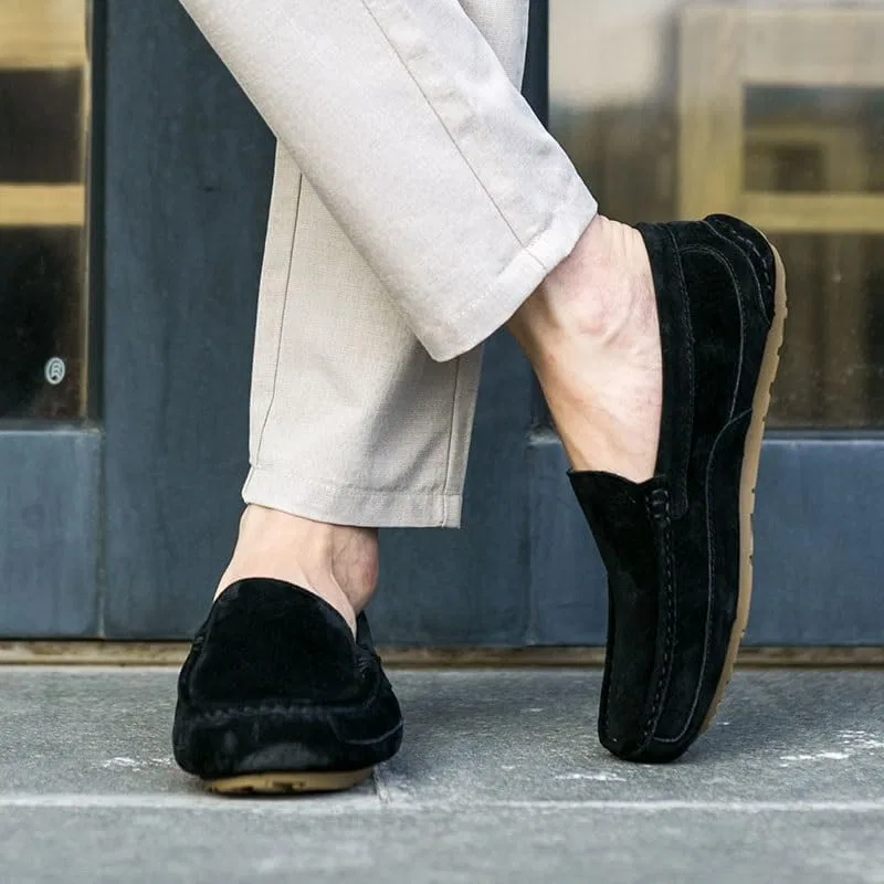 Лоферы кожаные Loafers, черный SayfuR — фото 4