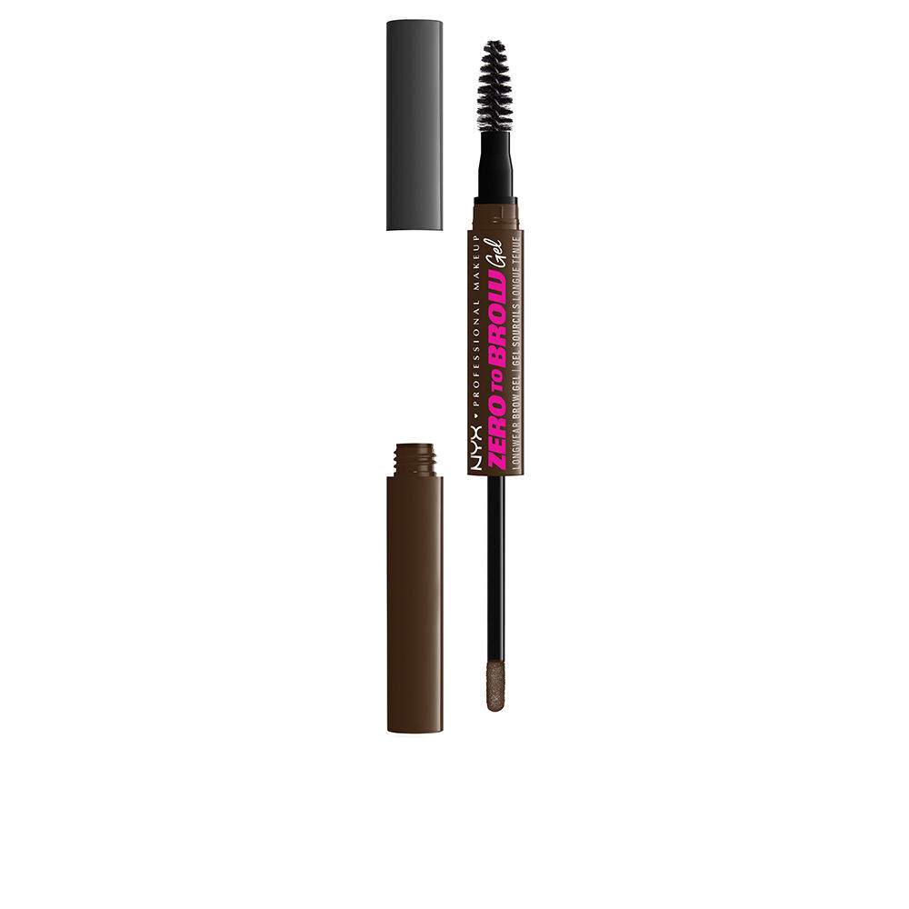 

Краски для бровей Zero to brow gel Nyx professional make up, 2 мл, 07-espresso