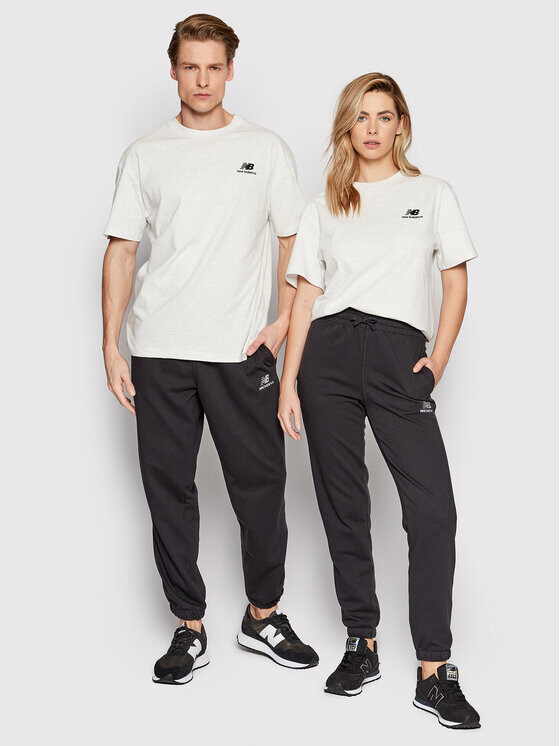 

Футболка свободного кроя New Balance, серый