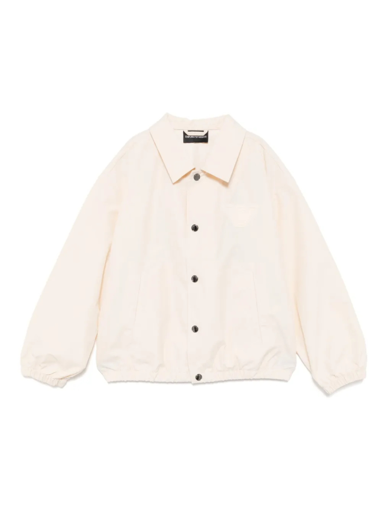 

Emporio Armani Kids куртка с нашивкой-логотипом, нейтральный