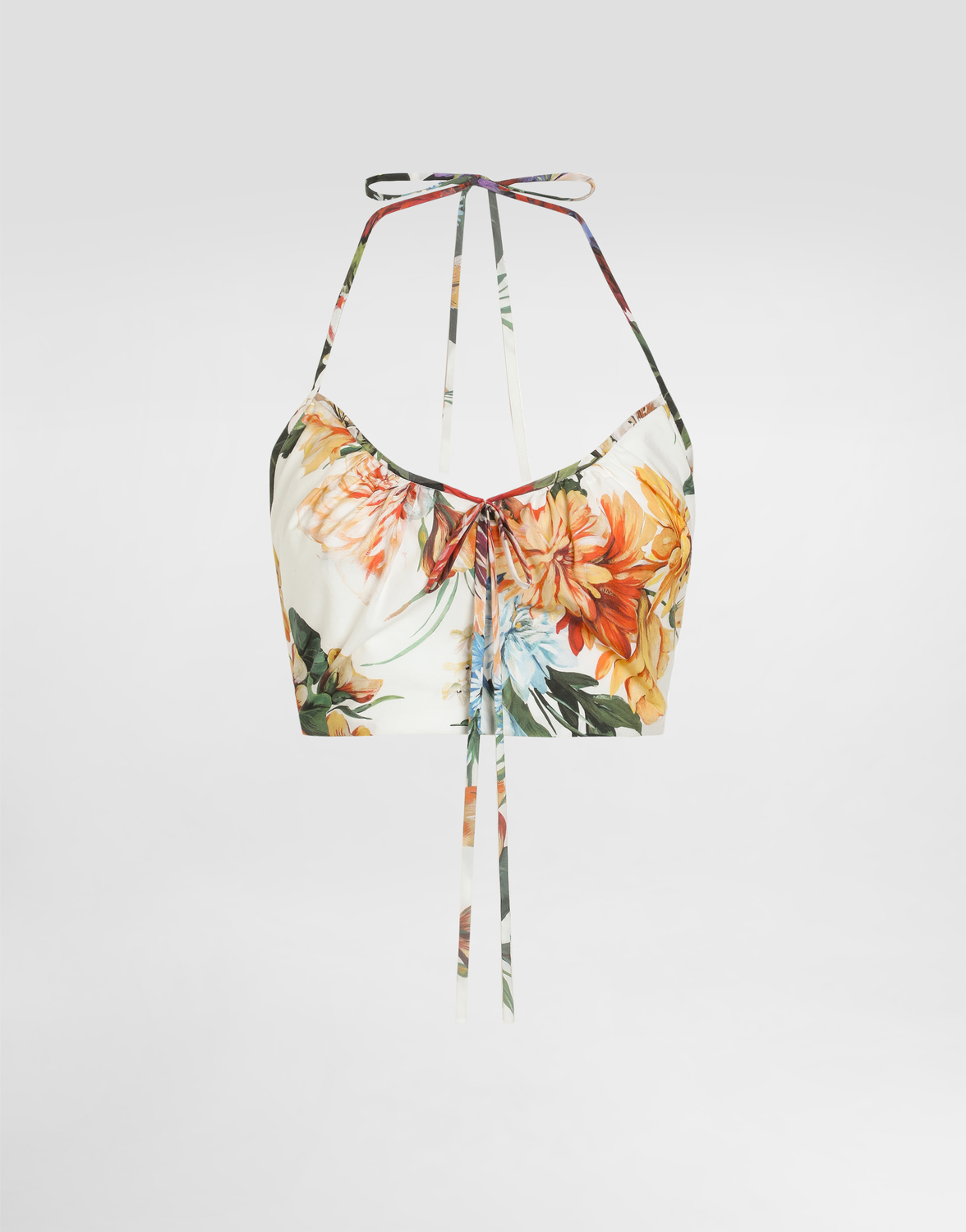 

Топ из поплина с цветочным принтом Dolce & Gabbana, принт