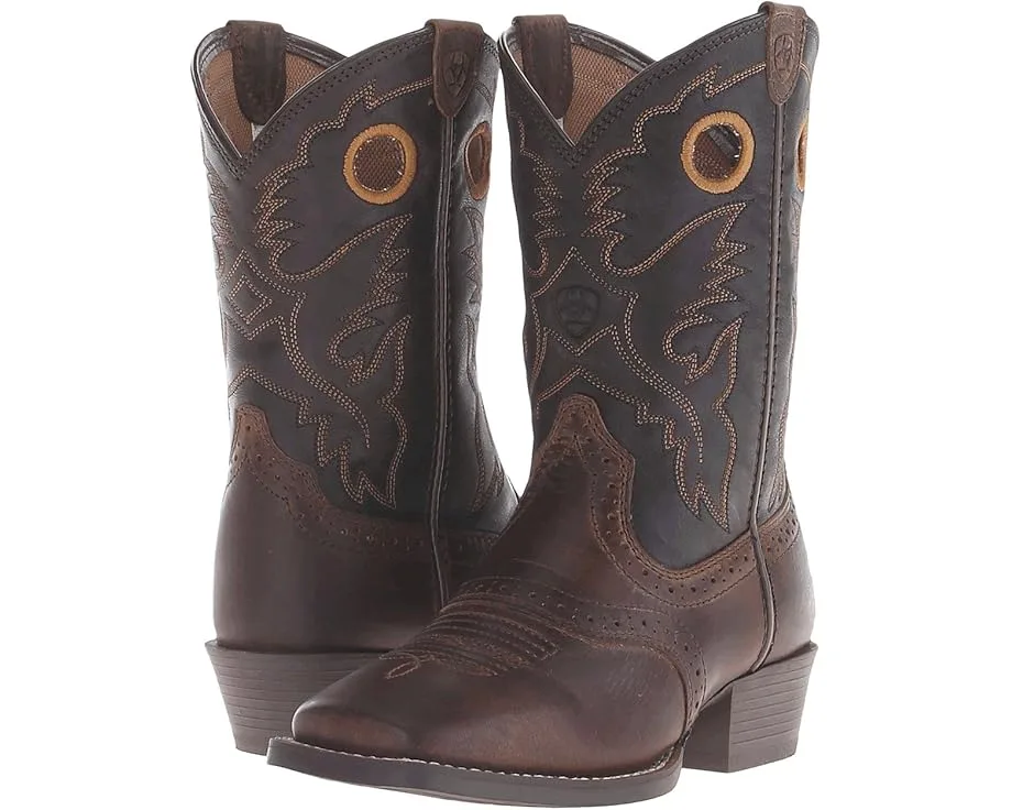Ботинки Ariat Kids Roughstock Distressed (Toddler/Little Kid/Big Kid), Brown/Black