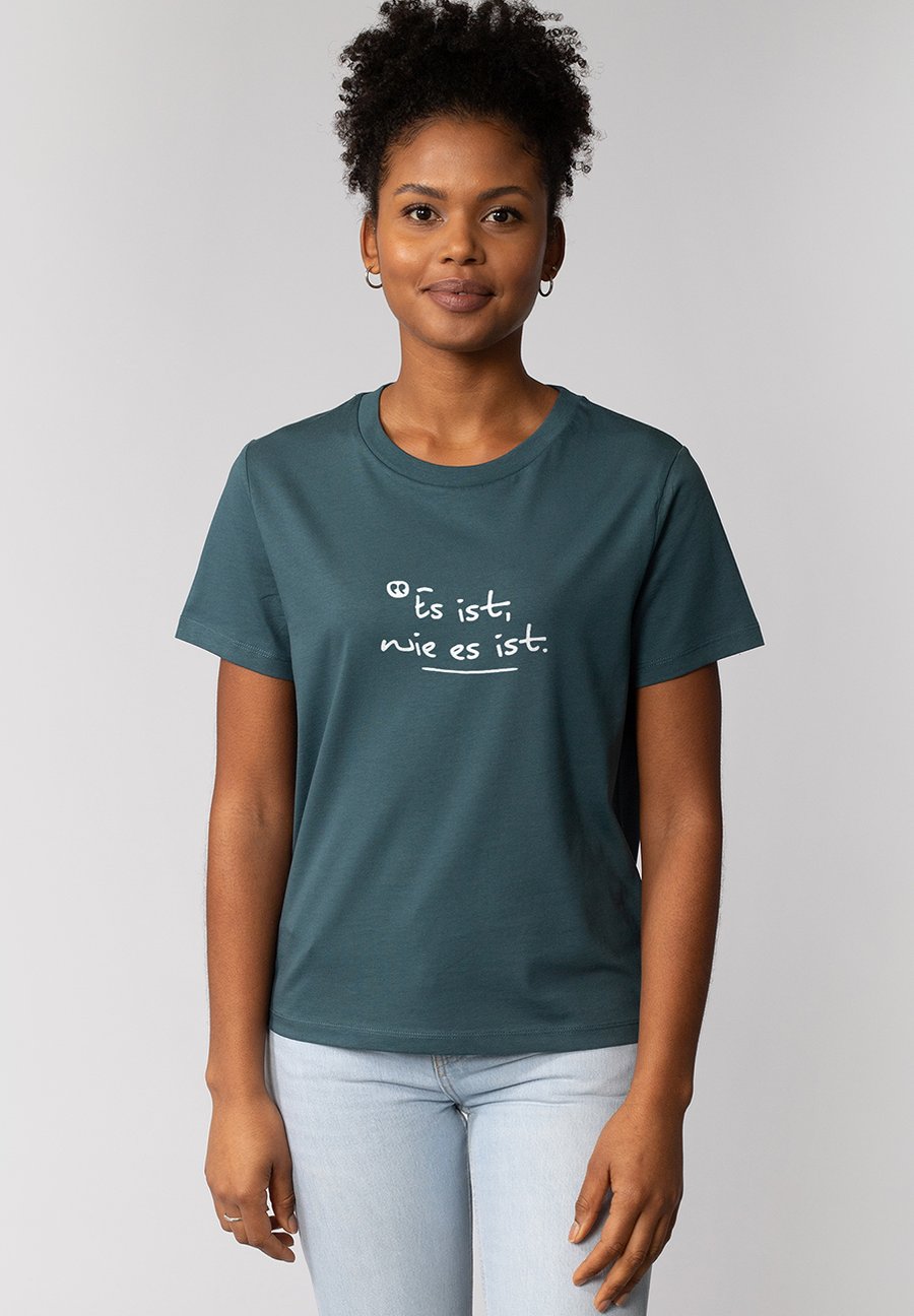 

Футболка watapparel ES IST WIE ES IST, Stargazer/Turquoise, Синий, Футболка watapparel ES IST WIE ES IST, Stargazer/Turquoise