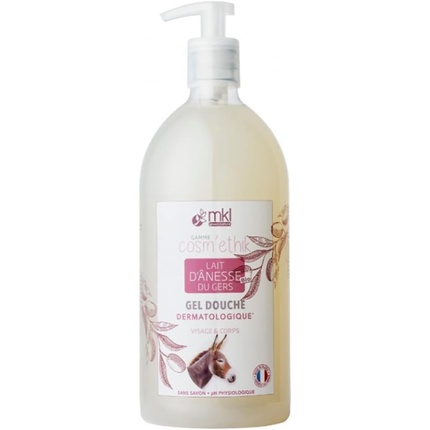 

Гель для душа с органическим ослиным молоком Cosm'ethik Mkl Green Nature