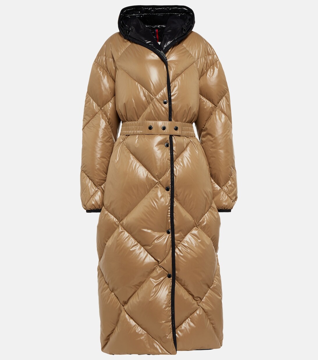 

Стеганое пуховое пальто Cotonniere MONCLER, бежевый