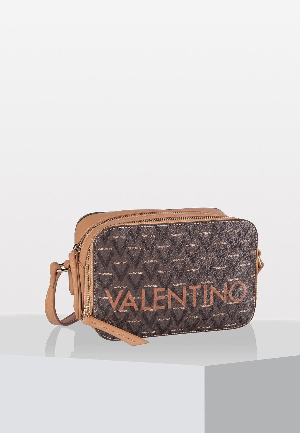 

Сумка через плечо Valentino, коричневый