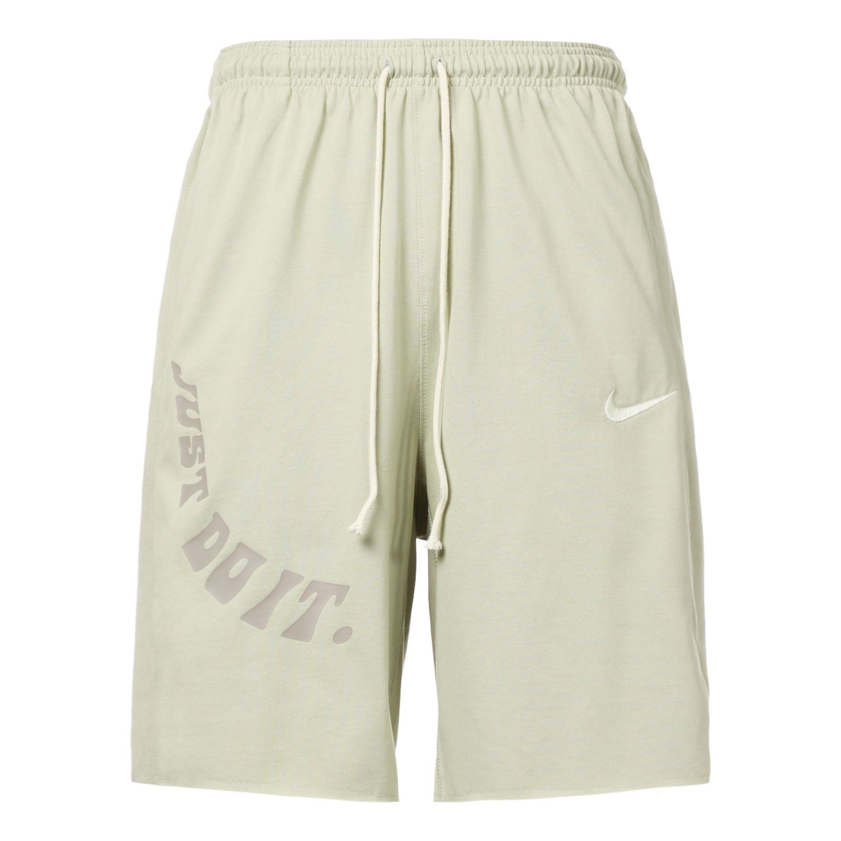 

Шорты Men's Nike Logo Embroidered Alphabet Printing Elastic Waistband Straight Casual Shorts Light Stone Gray DX6136-118