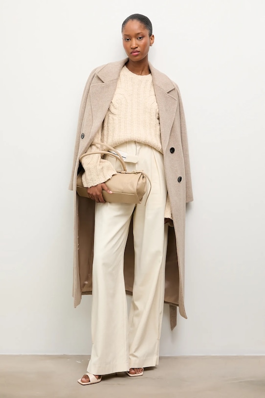 

Шерстяное пальто Answear Lab Answear.Lab, коричневый