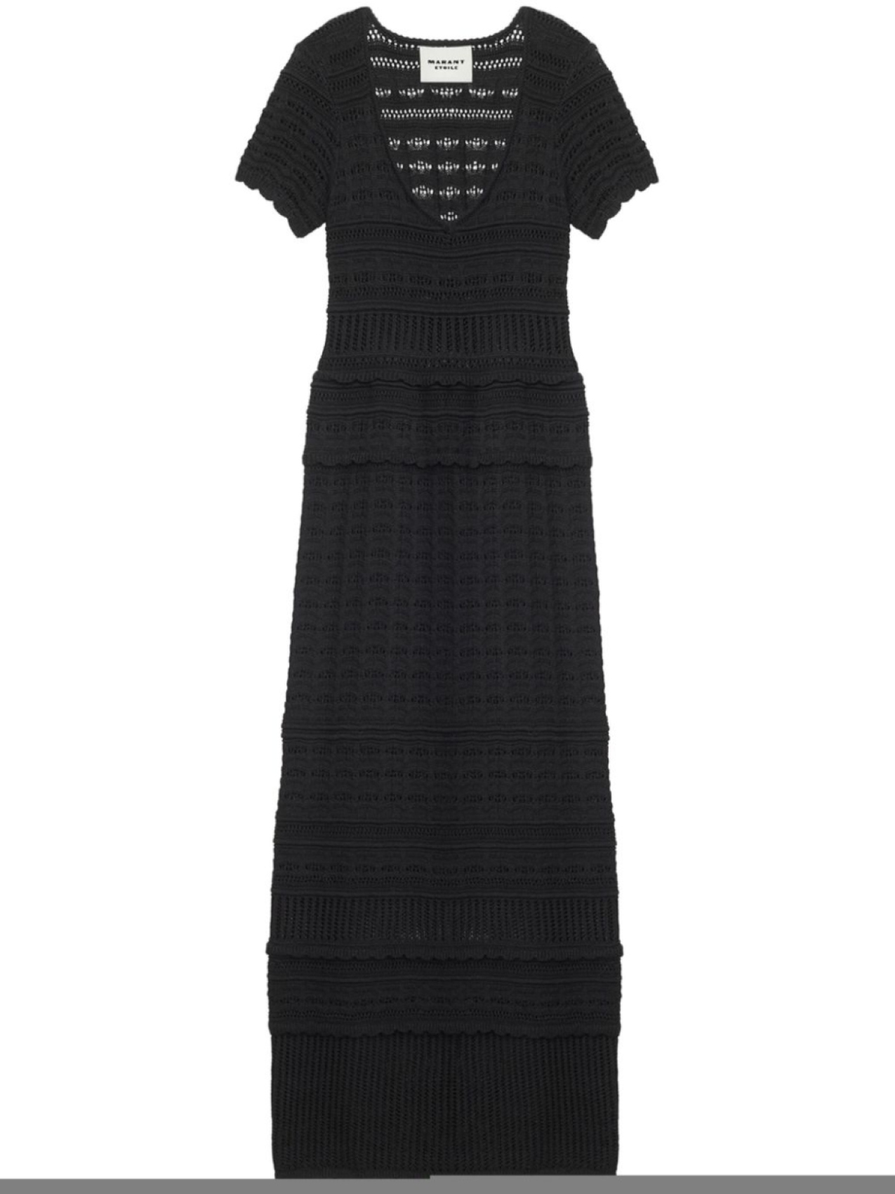 

MARANT ÉTOILE платье макси Aurore, черный
